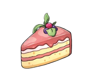 Stickers gâteau Les pâtisseries de Su