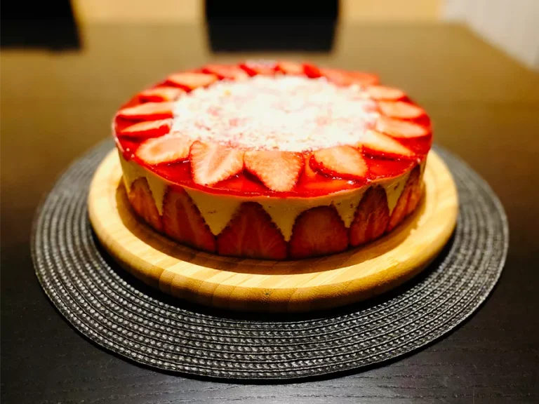 Recette fraisier Par Les pâtisseries de Su, pâtissière en Ille-et-vilaine.