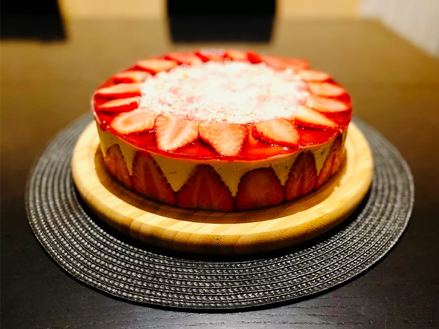 Recette fraisier Par Les pâtisseries de Su, pâtissière en Ille-et-vilaine.